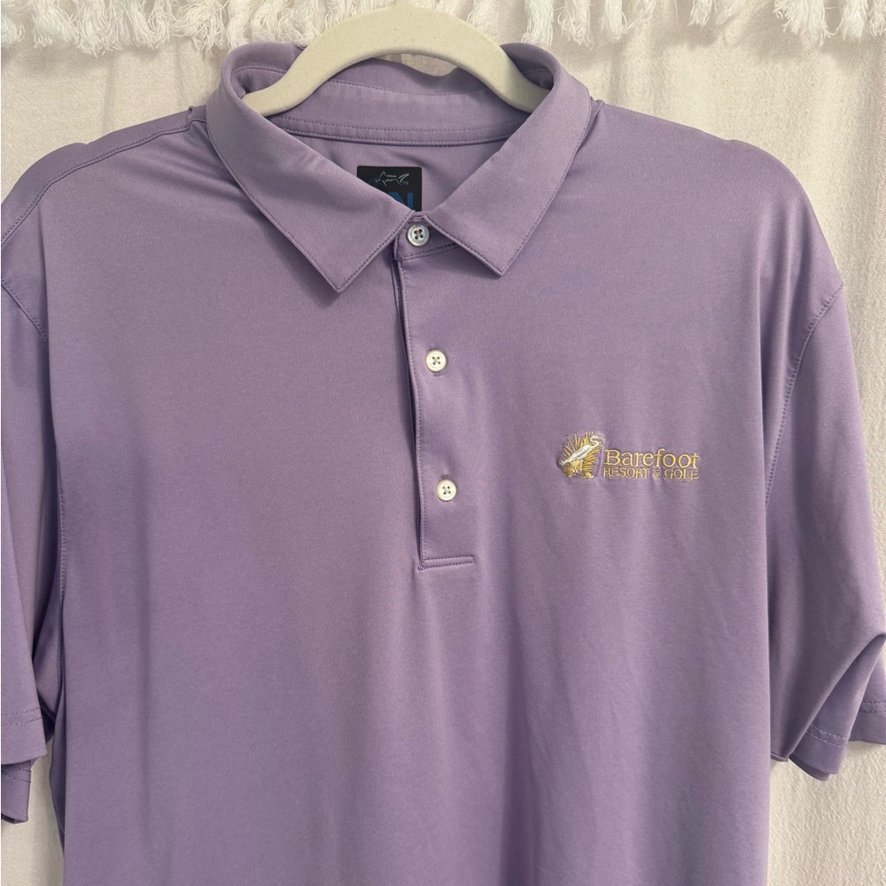 Barefoot Resort & Golf Purple Golf Polo